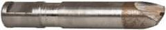 Made in USA - 0.02" Radius Single Point Diaform Diamond Dresser - 2-1/4" Long x 1/4" Shank Diam, 60° Included Angle - Exact Tool & Supply