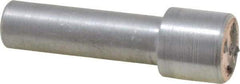 Made in USA - 2 Carat Multi-Point Diamond Dresser - 1-1/2" Long x 7/16" Shank Diam, 5/8" Diam x 5/8" Thick Head, Contains 5 Stones - Exact Tool & Supply