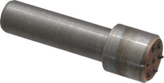 Made in USA - 4 Carat Multi-Point Diamond Dresser - 1-1/2" Long x 7/16" Shank Diam, 5/8" Diam x 5/8" Thick Head, Contains 7 Stones - Exact Tool & Supply