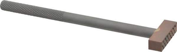Made in USA - 6" Long x 3/8" Shank Diam Multi-Point T-Handle Diamond Dresser - 1/2" Thick Head - Exact Tool & Supply