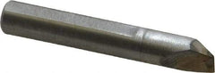 Tru-Maxx - 1/3 Carat Single Point Diamond Dresser - 1-9/16" Long x 1/4" Shank Diam - Exact Tool & Supply