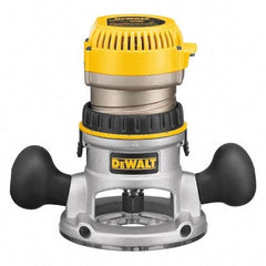 DeWALT - 24,500 RPM, 1.75 HP, 11 Amp, Fixed Base Electric Router - 1/4 and 1/2 Inch Collet - Exact Tool & Supply