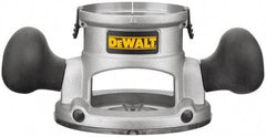 DeWALT - Router Fixed Base - For Use with Dewalt DW616 & Dewalt DW618 - Exact Tool & Supply