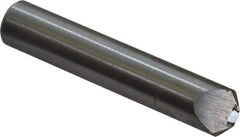 Value Collection - 1/4 Carat Single Point Chisel Edge Diamond - 2" Long x 3/8" Shank Diam, 60° Included Angle - Exact Tool & Supply