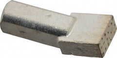 Norton - 2A-E, 3/4" Long x 7/16" Shank Diam Multi-Point Diamond Dresser - Grit Impregnated, 1/2" Long Head - Exact Tool & Supply