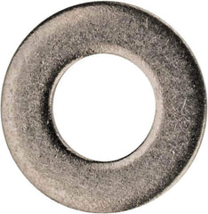 Value Collection - M3.5 Screw, Grade 18-8 Stainless Steel Standard Flat Washer - 4mm ID x 9.64mm OD, Plain Finish - Exact Tool & Supply