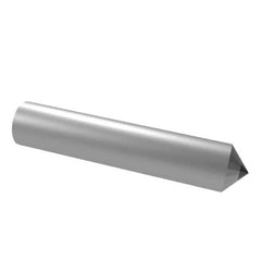 Norton - 1" Long x 1/4" Shank Diam Single Point Diamond Dresser - 60° Included Angle - Exact Tool & Supply