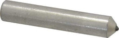 Norton - 1/4 Carat Single Point Diamond Dresser - 2" Long x 3/8" Shank Diam, 60° Included Angle - Exact Tool & Supply