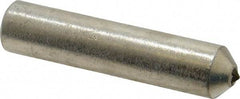 Norton - 1/2 Carat Single Point Diamond Dresser - 2" Long x 7/16" Shank Diam, 60° Included Angle - Exact Tool & Supply