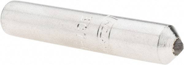 Norton - 3/4 Carat Single Point Diamond Dresser - 2" Long x 3/8" Shank Diam, 60° Included Angle - Exact Tool & Supply