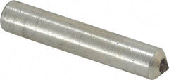 Norton - 1 Carat Single Point Diamond Dresser - 2" Long x 3/8" Shank Diam, 60° Included Angle - Exact Tool & Supply