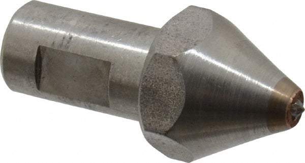 Norton - 1/4 Carat Single Point Diamond Dresser - 1-7/16" Long x 7/16" Shank Diam, 60° Included Angle - Exact Tool & Supply