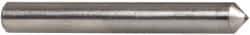 Norton - 1" Long x 1/8" Shank Diam Single Point Diamond Dresser - Convex Radius, 75° Included Angle - Exact Tool & Supply