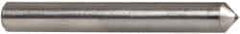 Norton - 1" Long x 1/8" Shank Diam Single Point Diamond Dresser - Convex Radius, 75° Included Angle - Exact Tool & Supply
