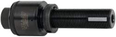 Kennametal - Threaded Shank, Series K, Double Angle Reamer Collet Chuck - 7/64 to 19/32 Inch Collet Capacity - Exact Tool & Supply
