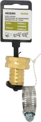 Nelson - 3/4 Garden Hose Fitting - Brass, Female Connector - Exact Tool & Supply