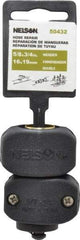 Nelson - 5/8 & 3/4 Garden Hose Fitting - Brass & Nylon - Exact Tool & Supply