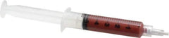 Radiac Abrasives - 5 g Diamond Grit Compound - Grade Medium, 600 Grit, Red, For Fast Lapping, Use on Carbide - Exact Tool & Supply