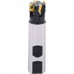 Iscar - 25mm Cut Diam, 14.3mm Max Depth of Cut, 25mm Shank Diam, 110mm OAL, Indexable Square Shoulder End Mill - HM90 ADKT 1505.. Inserts, Cylindrical Shank, 90° Lead Angle, Series Heli2000 - Exact Tool & Supply
