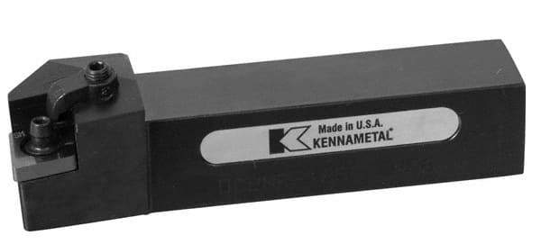 Kennametal - MCLN, Left Hand Cut, 5° Lead Angle, 16mm Shank Height x 16mm Shank Width, Negative Rake Indexable Turning Toolholder - 100mm OAL, CN..1204.. Insert Compatibility, Series Kenloc - Exact Tool & Supply