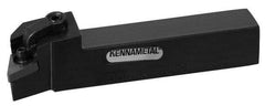 Kennametal - MDQN, Left Hand Cut, 27.5° Lead Angle, 1" Shank Height x 1" Shank Width, Negative Rake Indexable Turning Toolholder - 5" OAL, DN..43. Insert Compatibility, Series Kenloc - Exact Tool & Supply