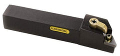 Kennametal - MDJN, Left Hand Cut, 3° Lead Angle, 25mm Shank Height x 25mm Shank Width, Negative Rake Indexable Turning Toolholder - 150mm OAL, DN..1104.. Insert Compatibility, Series Kenloc - Exact Tool & Supply
