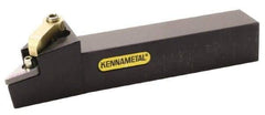 Kennametal - MVJN, Left Hand Cut, 3° Lead Angle, 25mm Shank Height x 25mm Shank Width, Negative Rake Indexable Turning Toolholder - 150mm OAL, VN..1604.. Insert Compatibility, Series Kenloc - Exact Tool & Supply