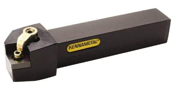 Kennametal - MCRN, Right Hand Cut, 15° Lead Angle, 32mm Shank Height x 25mm Shank Width, Negative Rake Indexable Turning Toolholder - 170mm OAL, CN..1204.. Insert Compatibility, Series Kenloc - Exact Tool & Supply