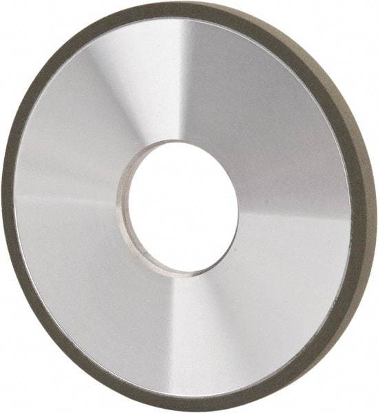 Made in USA - 4" Diam x 1-1/4" Hole x 1/4" Thick, N Hardness, 150 Grit Surface Grinding Wheel - Diamond, Type 1A1, Very Fine Grade - Exact Tool & Supply