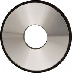 Made in USA - 4" Diam x 1-1/4" Hole x 1/4" Thick, N Hardness, 220 Grit Surface Grinding Wheel - Diamond, Type 1A1, Very Fine Grade - Exact Tool & Supply