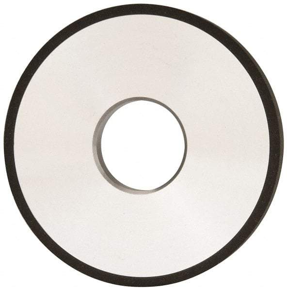 Made in USA - 4" Diam x 1-1/4" Hole x 3/8" Thick, N Hardness, 150 Grit Surface Grinding Wheel - Diamond, Type 1A1, Very Fine Grade - Exact Tool & Supply