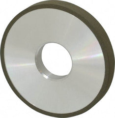 Made in USA - 4" Diam x 1-1/4" Hole x 1/2" Thick, N Hardness, 150 Grit Surface Grinding Wheel - Diamond, Type 1A1, Very Fine Grade - Exact Tool & Supply