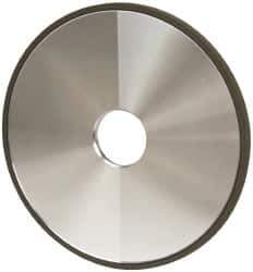Made in USA - 6" Diam x 1-1/4" Hole x 1/4" Thick, N Hardness, 220 Grit Surface Grinding Wheel - Diamond, Type 1A1, Very Fine Grade - Exact Tool & Supply