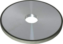 Made in USA - 6" Diam x 1-1/4" Hole x 3/8" Thick, N Hardness, 150 Grit Surface Grinding Wheel - Diamond, Type 1A1, Very Fine Grade - Exact Tool & Supply