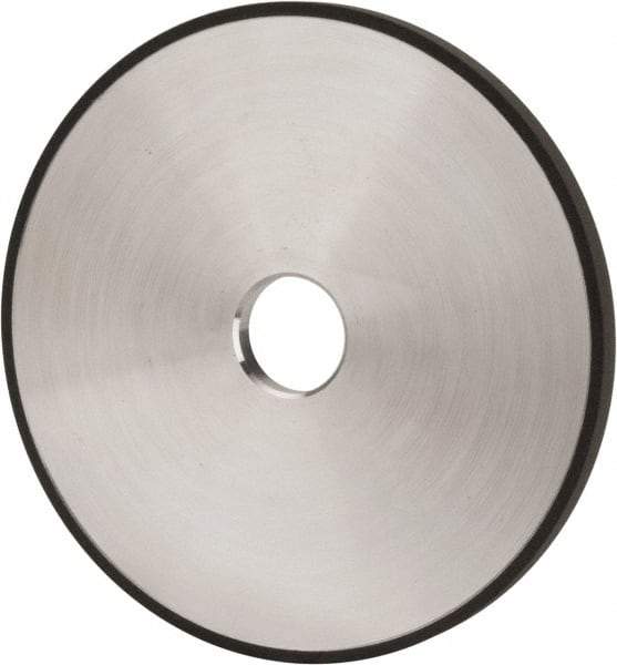 Made in USA - 7" Diam x 1-1/4" Hole x 3/8" Thick, N Hardness, 100 Grit Surface Grinding Wheel - Diamond, Type 1A1, Fine Grade - Exact Tool & Supply