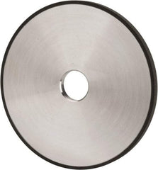 Made in USA - 7" Diam x 1-1/4" Hole x 3/8" Thick, N Hardness, 100 Grit Surface Grinding Wheel - Diamond, Type 1A1, Fine Grade - Exact Tool & Supply