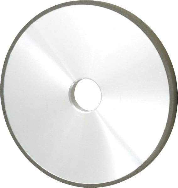 Made in USA - 7" Diam x 1-1/4" Hole x 1/2" Thick, N Hardness, 100 Grit Surface Grinding Wheel - Diamond, Type 1A1, Fine Grade - Exact Tool & Supply