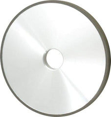 Made in USA - 7" Diam x 1-1/4" Hole x 1/2" Thick, N Hardness, 100 Grit Surface Grinding Wheel - Diamond, Type 1A1, Fine Grade - Exact Tool & Supply