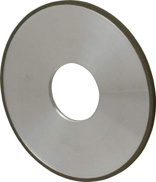 Made in USA - 4" Diam x 1-1/4" Hole x 1/8" Thick, N Hardness, 150 Grit Surface Grinding Wheel - Diamond, Type 1A1, Very Fine Grade - Exact Tool & Supply