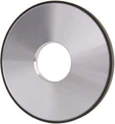 Made in USA - 4" Diam x 1-1/4" Hole x 1/4" Thick, N Hardness, 150 Grit Surface Grinding Wheel - Diamond, Type 1A1, Very Fine Grade - Exact Tool & Supply