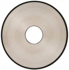 Made in USA - 5" Diam x 1-1/4" Hole x 1/8" Thick, N Hardness, 100 Grit Surface Grinding Wheel - Diamond, Type 1A1, Fine Grade - Exact Tool & Supply