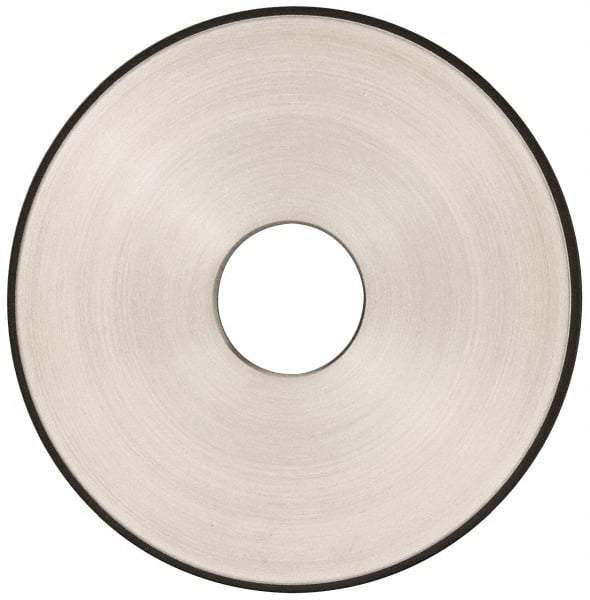 Made in USA - 5" Diam x 1-1/4" Hole x 1/8" Thick, N Hardness, 220 Grit Surface Grinding Wheel - Diamond, Type 1A1, Very Fine Grade - Exact Tool & Supply