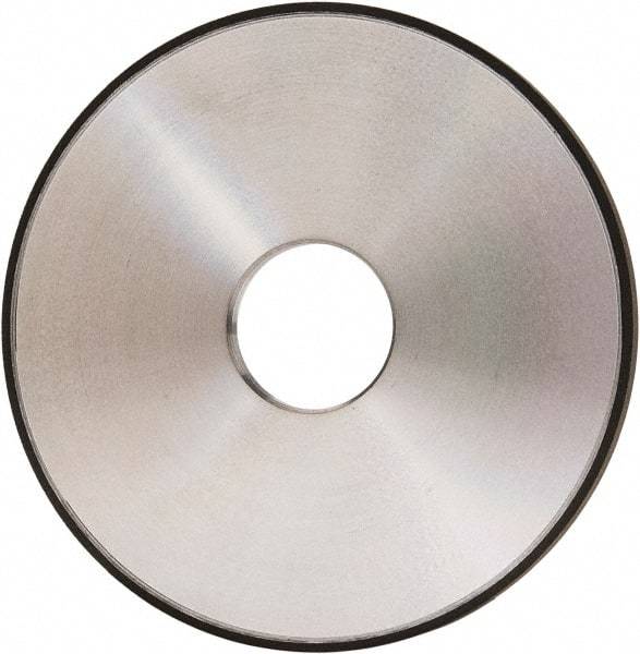 Made in USA - 5" Diam x 1-1/4" Hole x 1/4" Thick, N Hardness, 150 Grit Surface Grinding Wheel - Diamond, Type 1A1, Very Fine Grade - Exact Tool & Supply