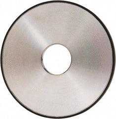 Made in USA - 5" Diam x 1-1/4" Hole x 1/4" Thick, N Hardness, 150 Grit Surface Grinding Wheel - Diamond, Type 1A1, Very Fine Grade - Exact Tool & Supply