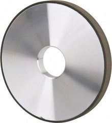 Made in USA - 5" Diam x 1-1/4" Hole x 1/2" Thick, N Hardness, 150 Grit Surface Grinding Wheel - Diamond, Type 1A1, Very Fine Grade - Exact Tool & Supply