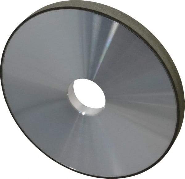 Made in USA - 6" Diam x 1-1/4" Hole x 1/2" Thick, N Hardness, 100 Grit Surface Grinding Wheel - Diamond, Type 1A1, Fine Grade - Exact Tool & Supply