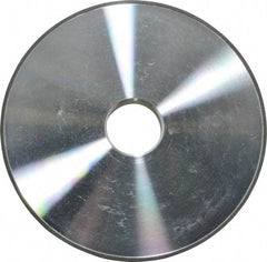 Made in USA - 6" Diam x 1-1/4" Hole x 1/2" Thick, N Hardness, 150 Grit Surface Grinding Wheel - Diamond, Type 1A1, Very Fine Grade - Exact Tool & Supply