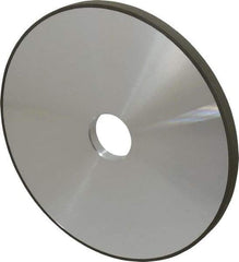 Made in USA - 7" Diam x 1-1/4" Hole x 3/8" Thick, N Hardness, 220 Grit Surface Grinding Wheel - Diamond, Type 1A1, Very Fine Grade - Exact Tool & Supply