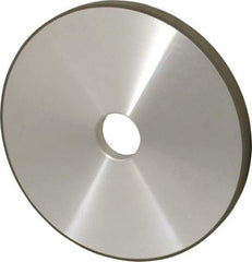 Made in USA - 7" Diam x 1-1/4" Hole x 1/2" Thick, N Hardness, 100 Grit Surface Grinding Wheel - Diamond, Type 1A1, Fine Grade - Exact Tool & Supply