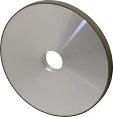 Made in USA - 7" Diam x 1-1/4" Hole x 1/2" Thick, N Hardness, 220 Grit Surface Grinding Wheel - Diamond, Type 1A1, Very Fine Grade - Exact Tool & Supply